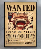 Affiche Luffy Wanted