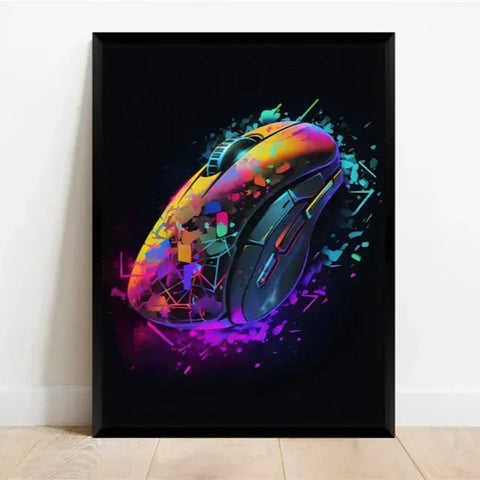 Poster Souris Gamer