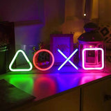Néon PlayStation Setup Gaming