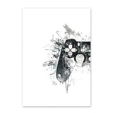 Gaming Poster : DualShock Art Setup Gaming