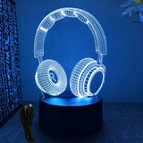 Lampe LED Casque Setup Gaming