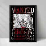 Affiche Wanted One Piece Luffy