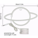 Néon Saturne Setup Gaming