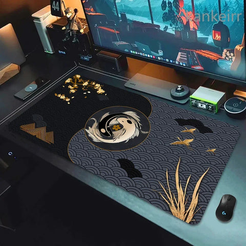 Tapis de Souris Yin Yang Gold