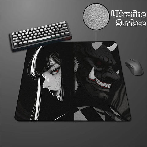 Tapis de Souris XL Oni Girl Setup Gaming