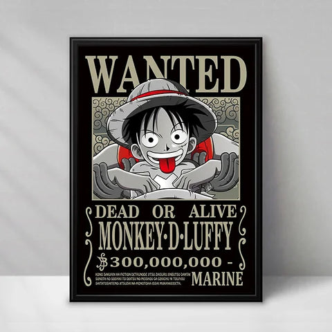 Affiche Wanted Luffy