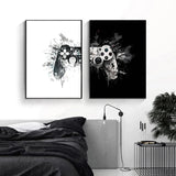 Gaming Poster : DualShock Art Setup Gaming