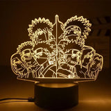 Lampe LED Naruto Team